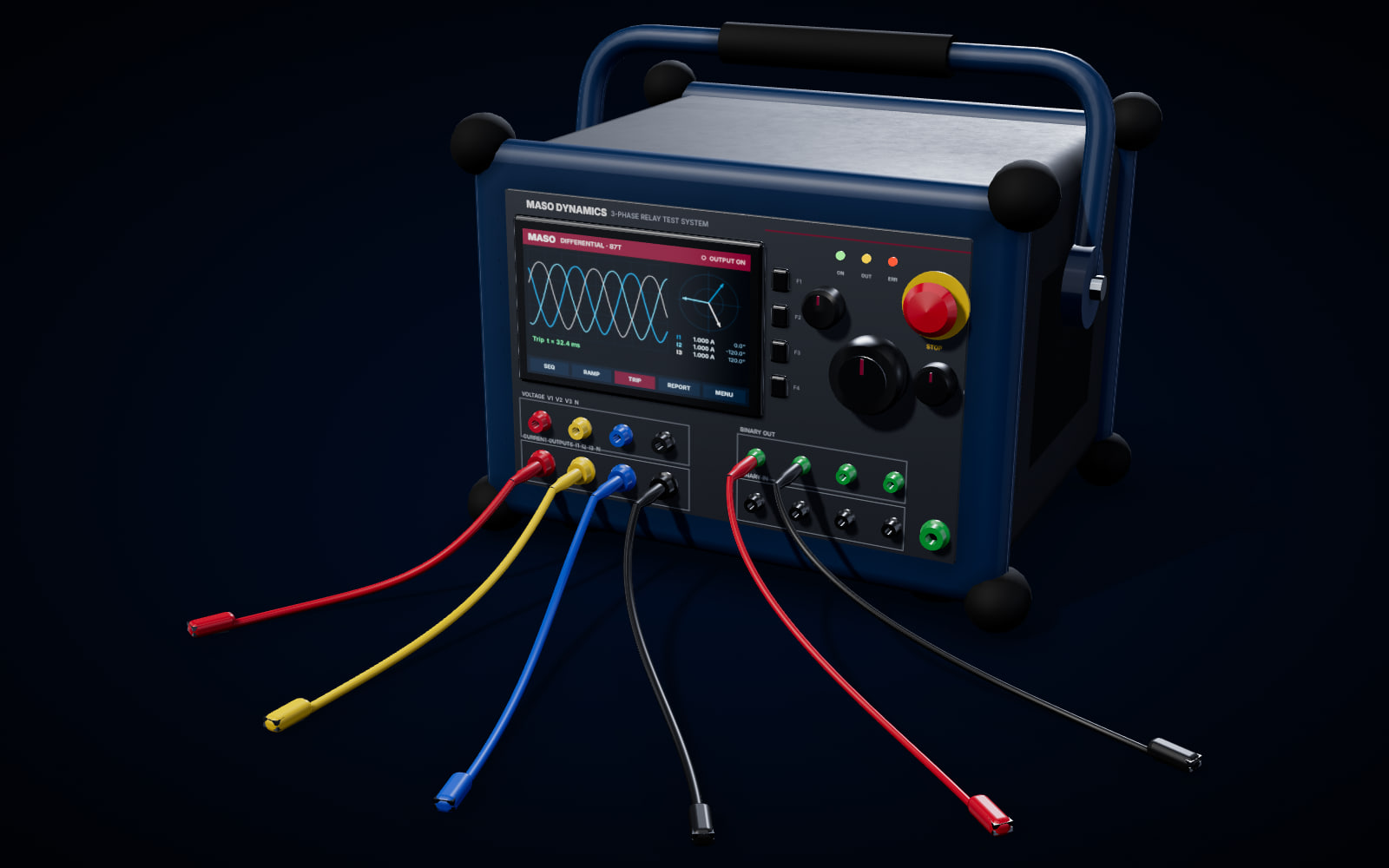 Relay test set